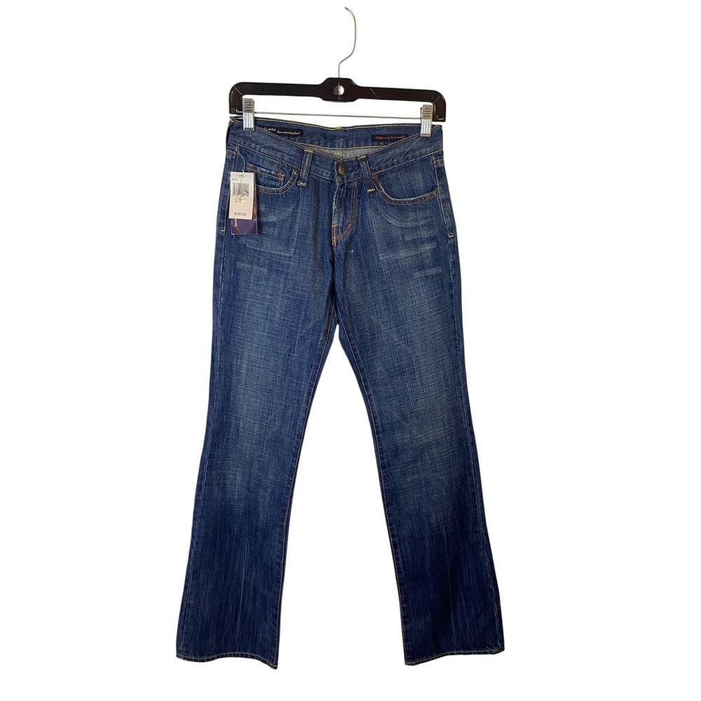 Citizens of Humanity Kelly #001 Low Waist Bootcut Blue Jeans Size 26 NWT